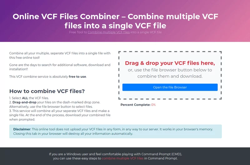 Combine Multiple VCF Files
