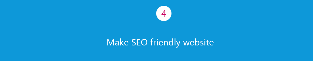 Make SEO friendly website