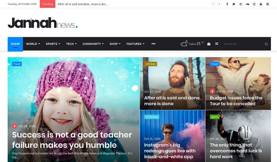 WordPress Newspaper Theme - Jannah