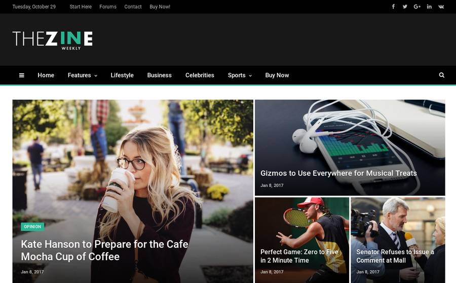 WordPress Newspaper Theme - SmartMag