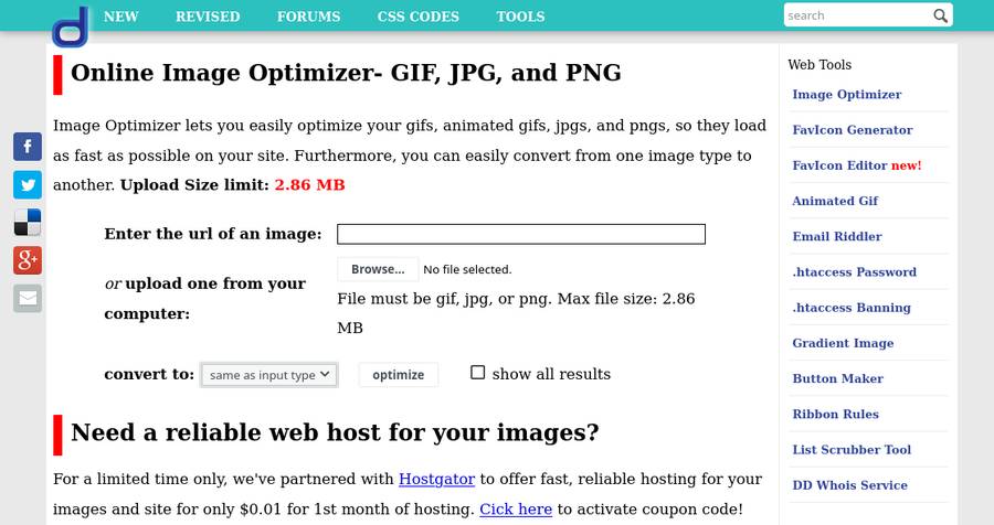 Image Optimization Tools - Online Image Optimizer