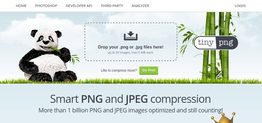 Image Optimization Tools - TinyPNG