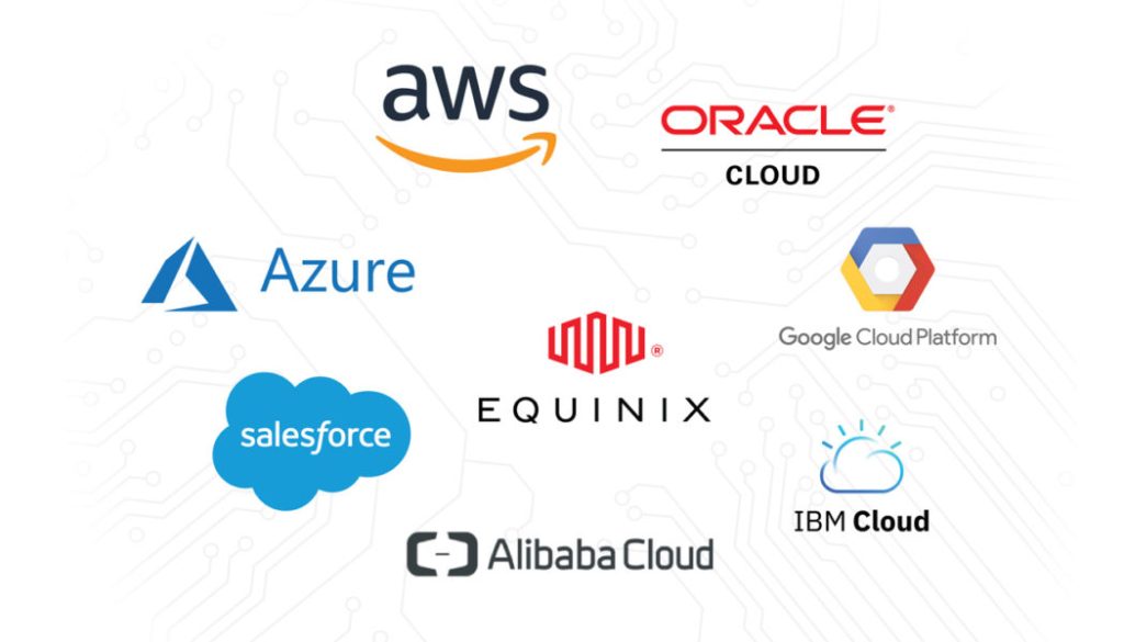 Which big companies are providing Cloud Computing Services?